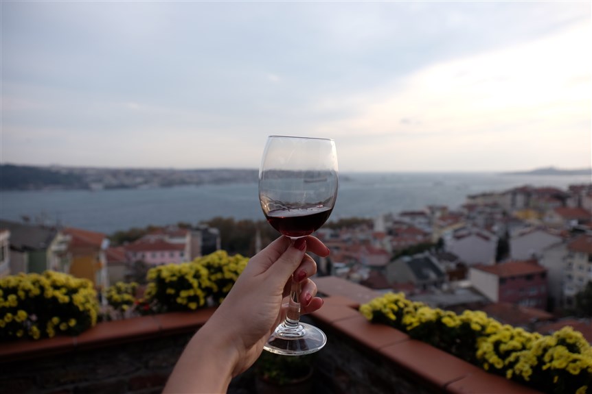 La Maison Hotel manzarası